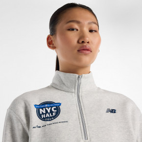 Рубашки New Balance United Airlines NYC Half Fleece Half Zip в Москве - nevtrende.com | фото