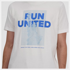 Рубашки New Balance United Airlines NYC Half Graphic T-Shirt в Москве - nevtrende.com | фото