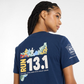 Рубашки New Balance United Airlines NYC Half Graphic T-Shirt в Москве - nevtrende.com | фото