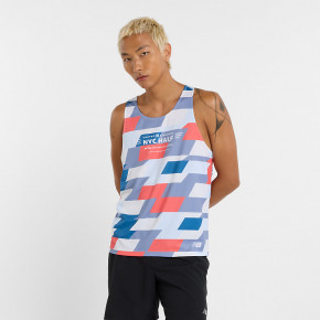 Рубашки New Balance United Airlines NYC Half Printed Run Singlet в Москве - nevtrende.com | фото