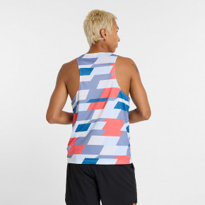 Рубашки New Balance United Airlines NYC Half Printed Run Singlet в Москве - nevtrende.com | фото