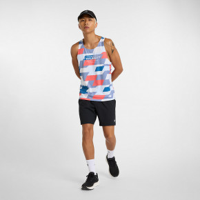 Рубашки New Balance United Airlines NYC Half Printed Run Singlet в Москве - nevtrende.com | фото