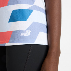 Рубашки New Balance United Airlines NYC Half Printed Run Singlet в Москве - nevtrende.com | фото
