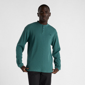 Рубашки New Balance Waffle Knit Long Sleeve Henley в Москве - nevtrende.com | фото